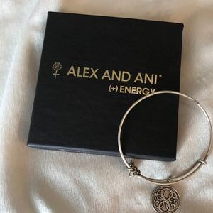 Alex and Ani silver Path of Life bracelet